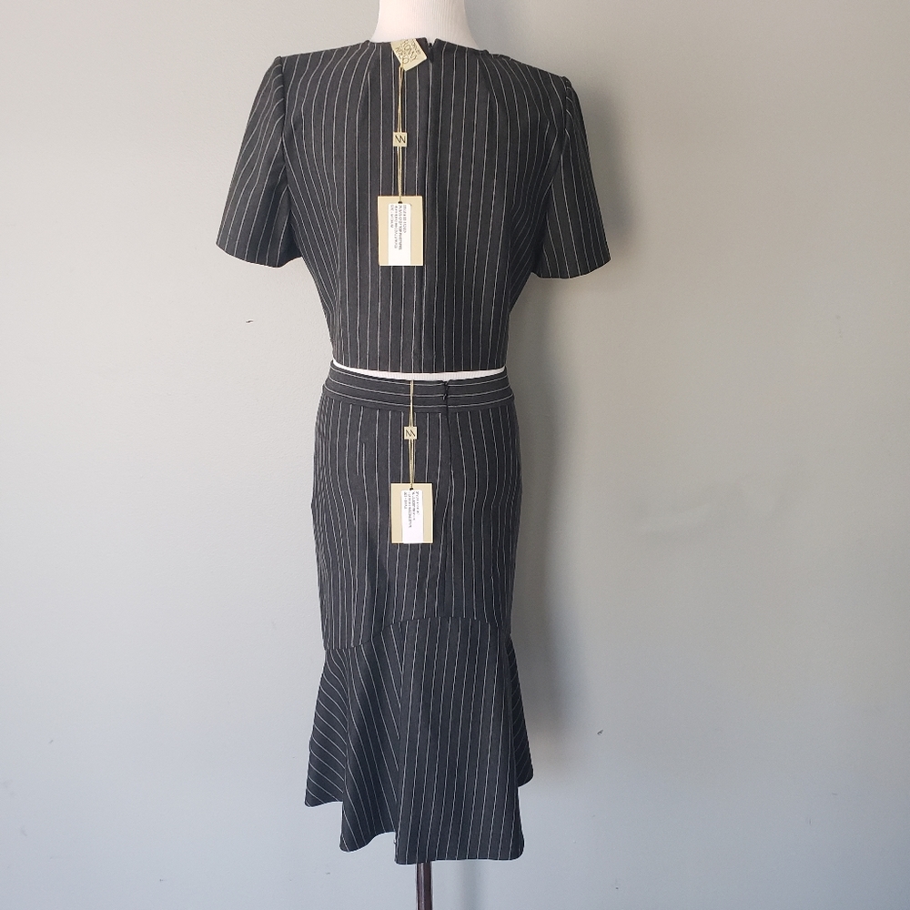 RONNIE KOBO DUGAN PINSTRIPE SUITING